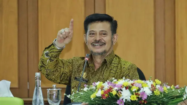 Menteri Pertanian (Mentan) Syahrul Yasin Limpo