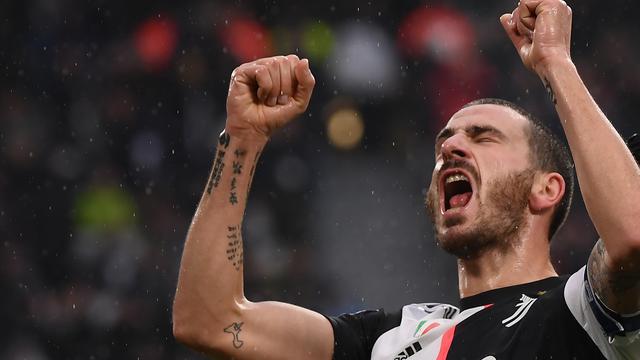 Bek Juventus Leonardo Bonucci (MARCO BERTORELLO / AFP)