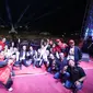 Ganjar Pranowo hadir dalam acara deklarasi pendukung puluhan ribu pendukung pasangan capres dan cawapres nomor urut 03 Ganjar-Mahfud Md dalam konser megah bertajuk Pesta Rakyat Ganjar-Mahfud #28 di Alun-Alun Bung Karbo, Kabupaten Semarang, Jawa Tengah (Jateng) pada Jumat (26/1/2024). (Ist)