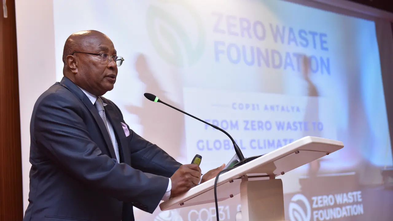 Penasihat Zero Waste Foundation Chris Mensah