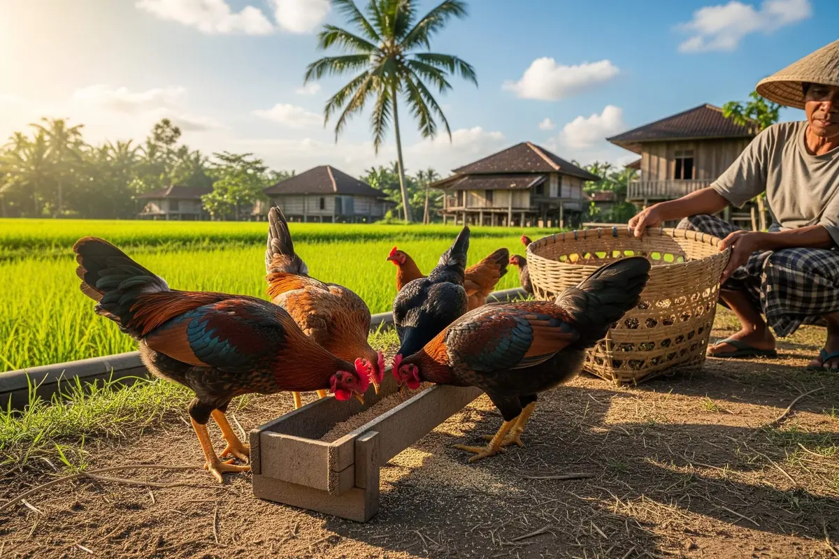 Cara Mengolah Limbah Rumah Tangga Jadi Pakan Ayam