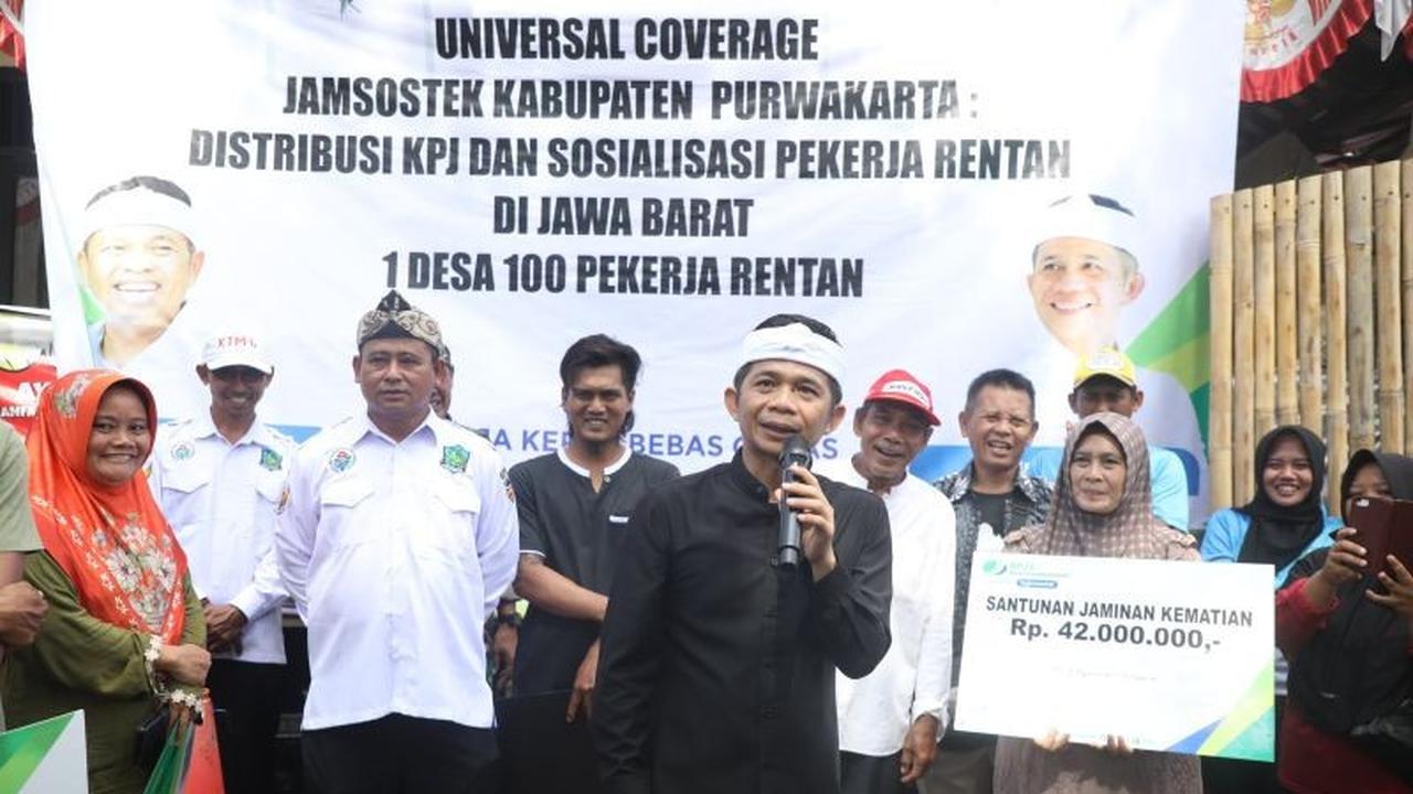 Purwakarta Lindungi 19.800 Pekerja Informal dengan BPJS Ketenagakerjaan