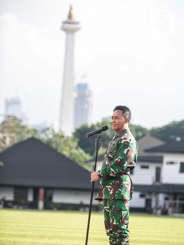 Kasad TNI Andika Perkenalkan Identitas Baru Aprilia Manganang