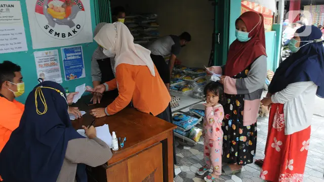 FOTO: Penyaluran BST Program Sembako