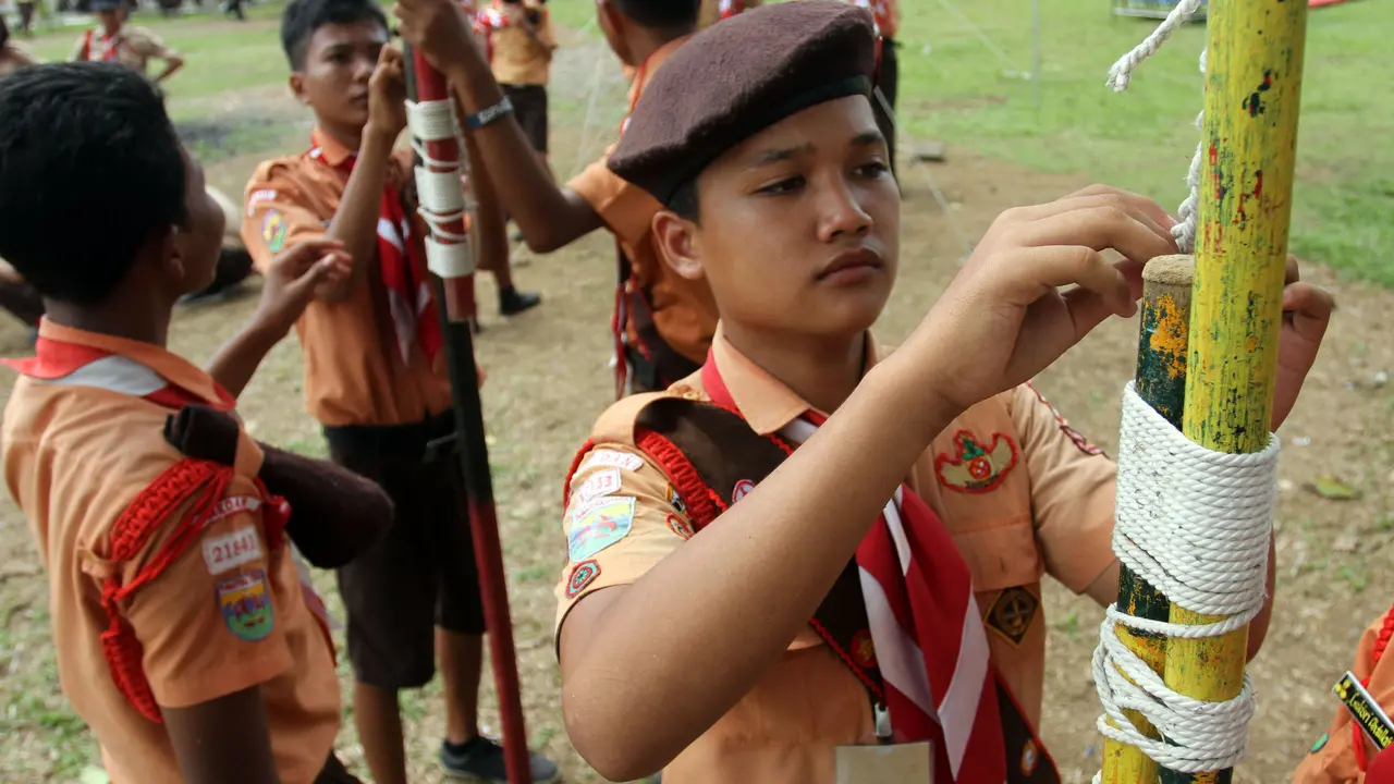 Kurikulum 2013 Dihapuskan, Ekskul Pramuka Tetap Jalan