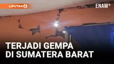 SEJUMLAH RUMAH DI KABUPATEN TANAH DATAR RUSAK AKIBAT GEMPA 4.8 SKALA RICHTER