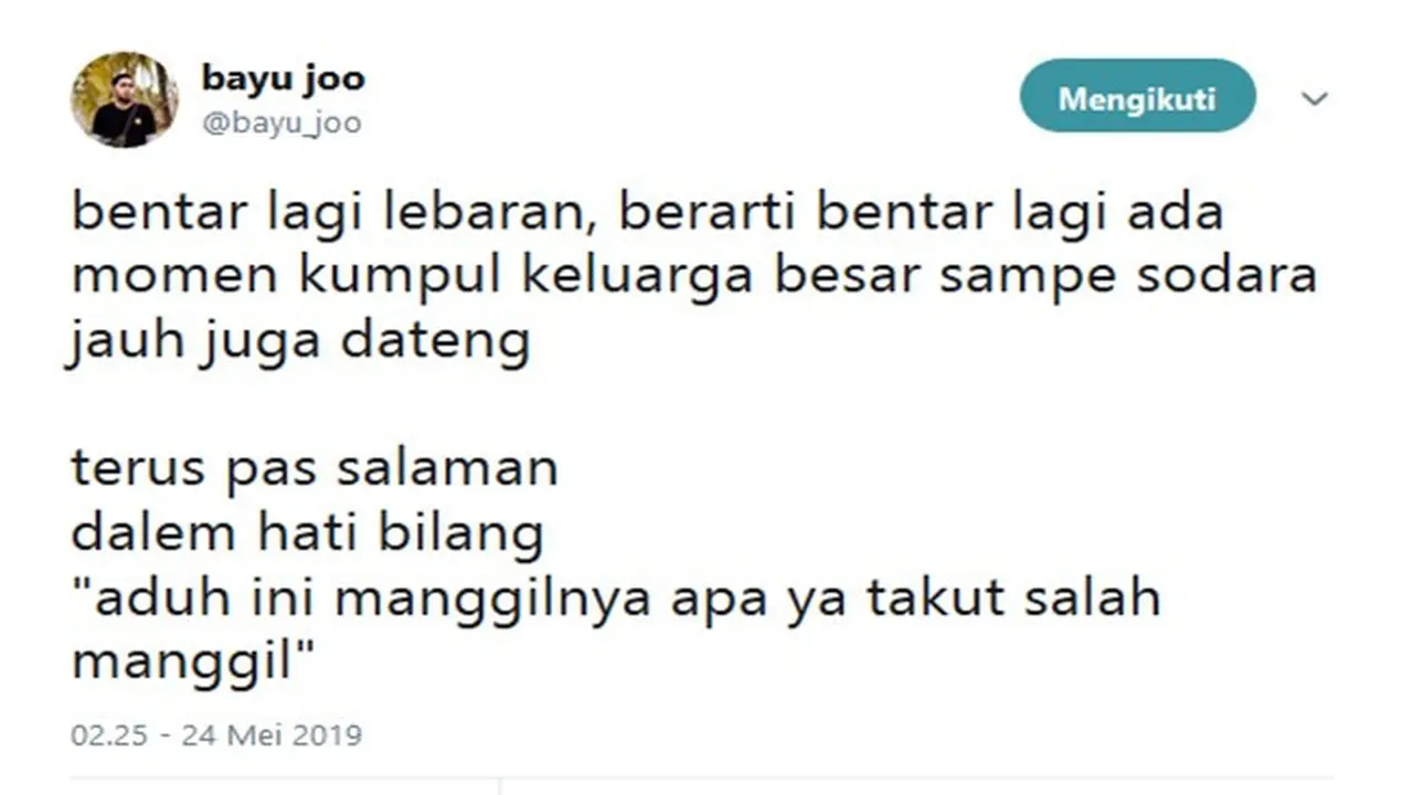 Momen Lebaran Netizen