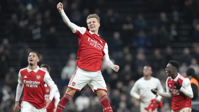 Foto: Pecundangi Tottenham Hotspur, Arsenal Makin Kukuh di Puncak Klasemen Liga Inggris