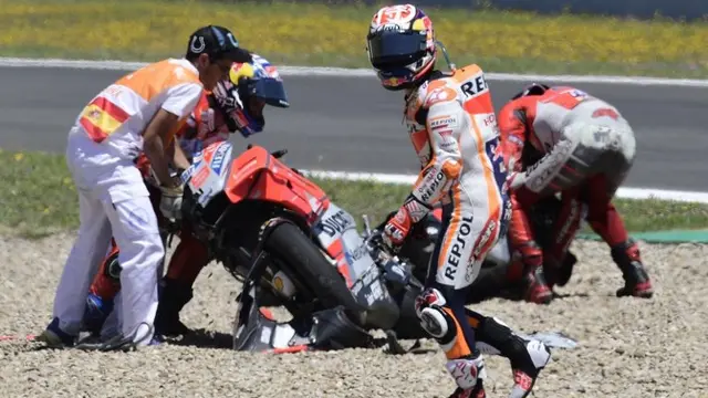 Jorge Lorenzo, Dani Pedrosa, Andrea Dovizioso