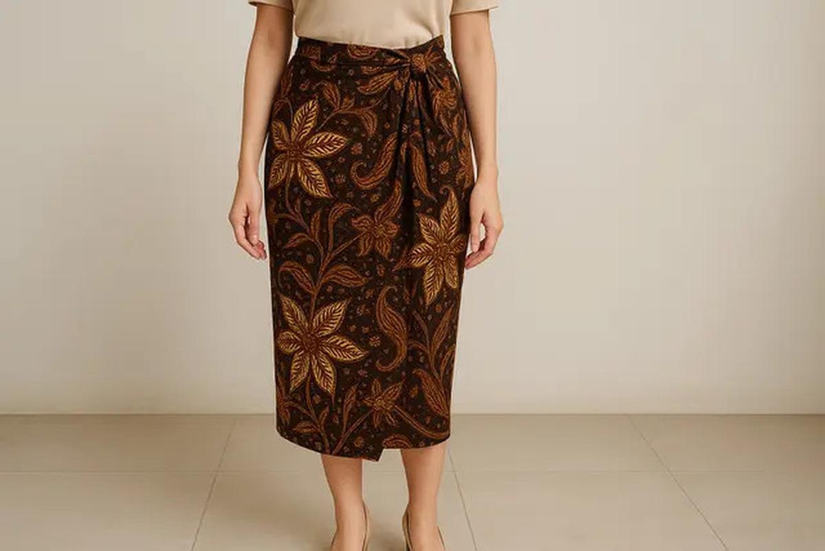 9 Model Rok Span Batik 2025 untuk Gaya Kasual, Tampil Stylish dengan Kombinasi Klasik-Modern