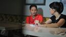 Evan Dimas saat melaukan wawancara khusus dengan Liputan6.com di kawasan Senayan, Jakarta. Foto diambil pada Kamis (28/5/2015). (Liputan6.com/Herman Zakharia)