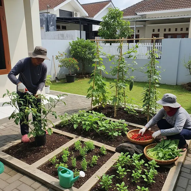 Tips Kebun Sayur Mini agar Panen Setiap Minggu, Wujudkan Dapur Hijau
