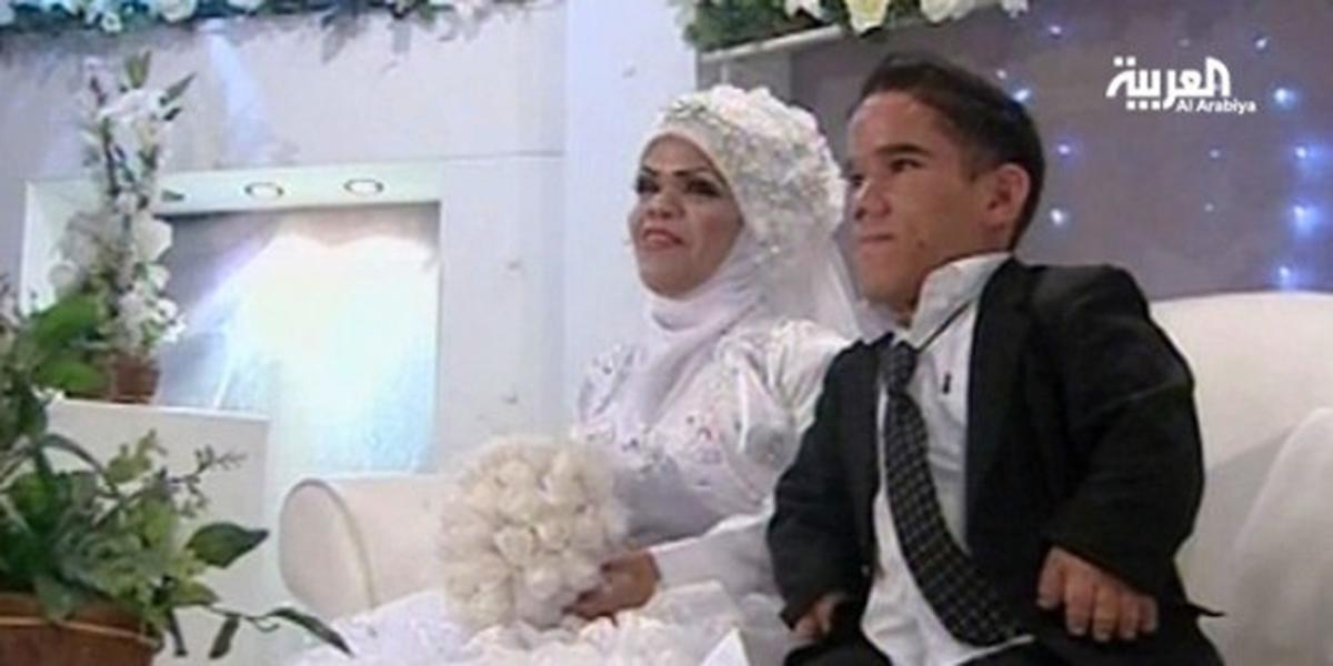 Pasangan terkerdil menikah
