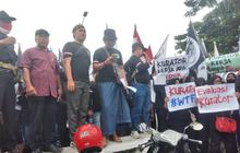 Eks Buruh Sritex Demo di PN Semarang, Tuntut Pesangon dan THR