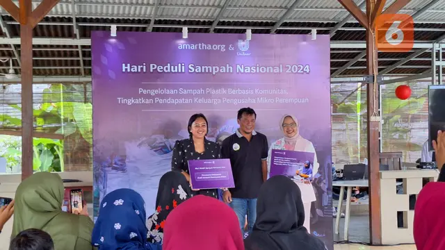 Serah Terima Antara Amartha, Unilever Indonesia, serta Yayasan Rumah Pelangi