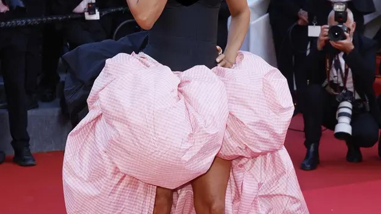 Halle Berry dalam Festival Film Cannes 2025. (Joel C Ryan/Invision/AP)