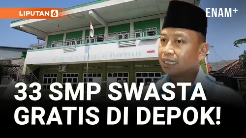 VIDEO: Pemkot Depok Luncurkan 33 SMP Swasta Gratis!