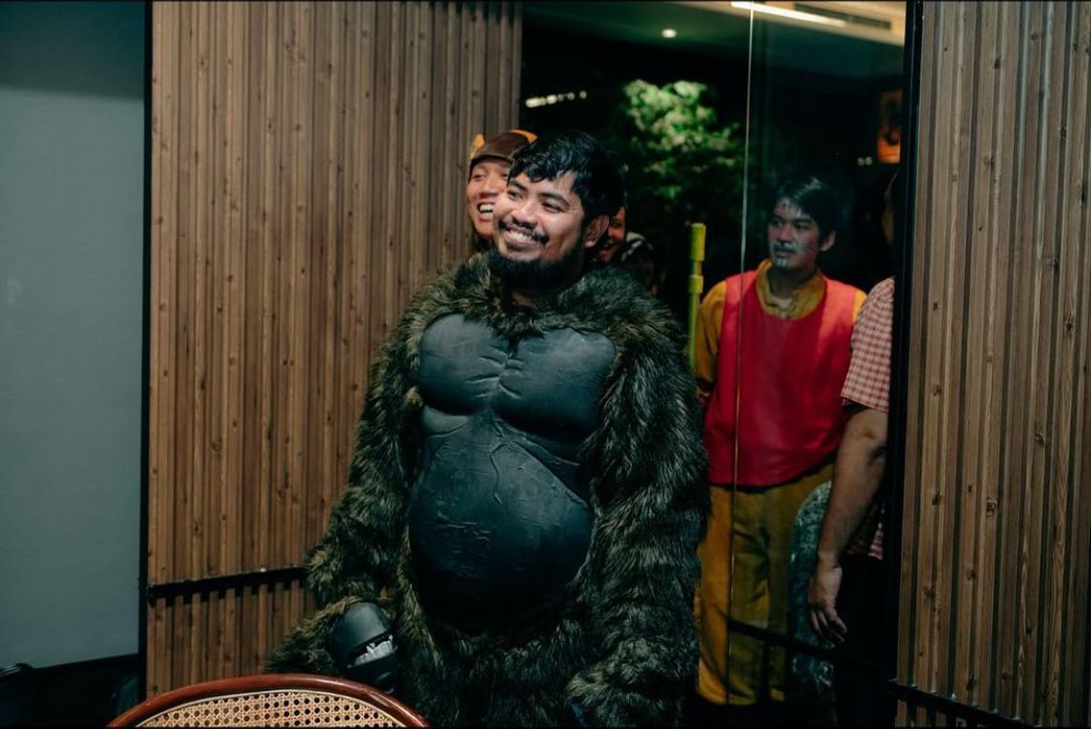 Kocak, Geng Motor Bedain Kena Prank Kostum Monyet di Bukber The Prediksi