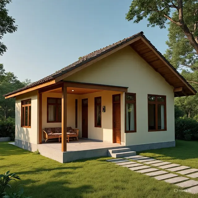 Rumah Sederhana 5x7 Meter 2 Kamar