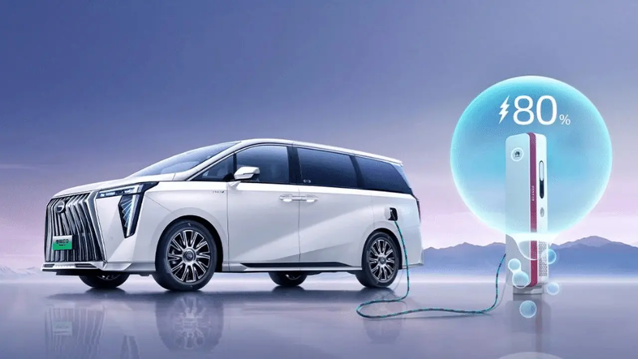 MPV E9 versi superfast charging