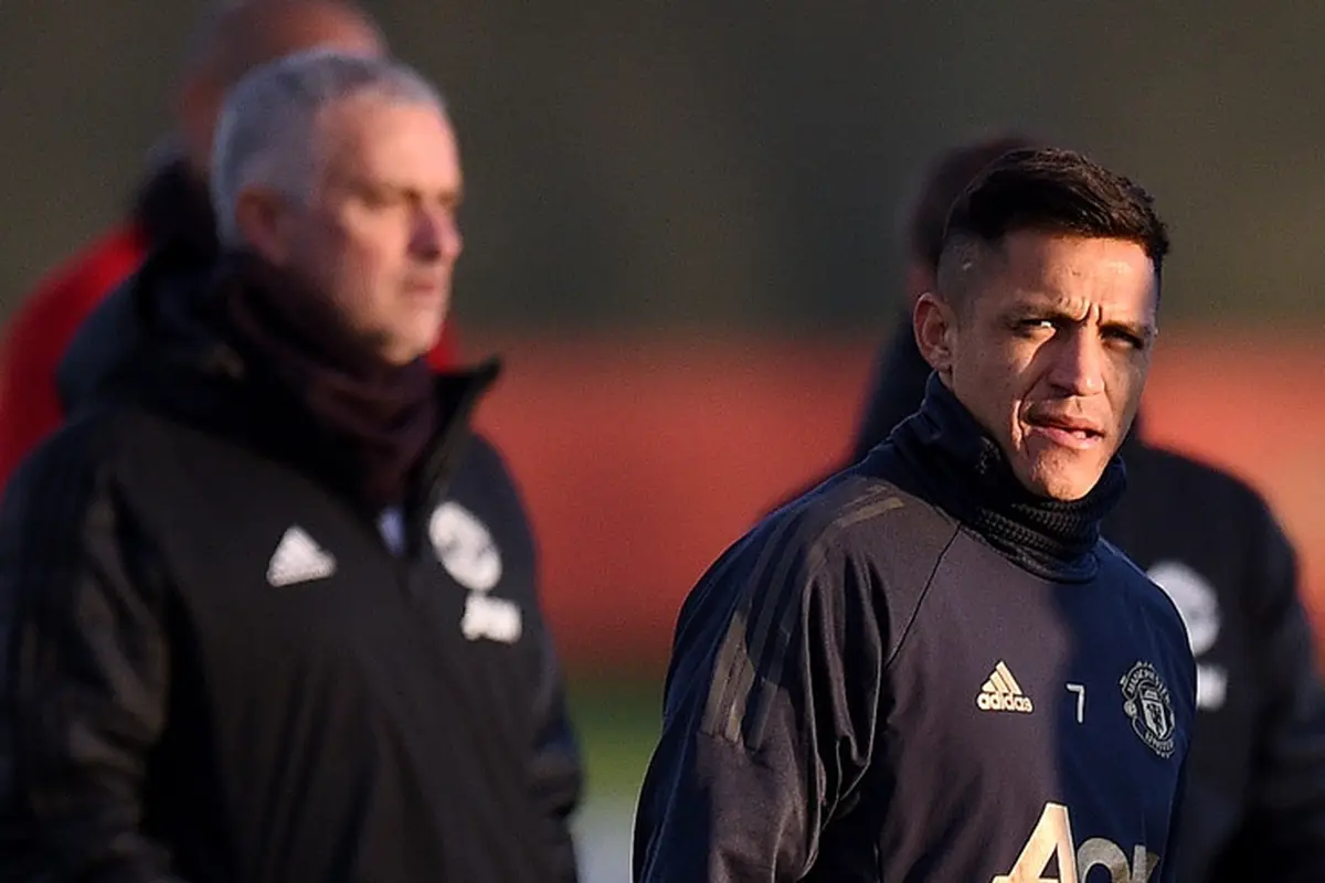 Penyerang Manchester United, Alexis Sanchez.