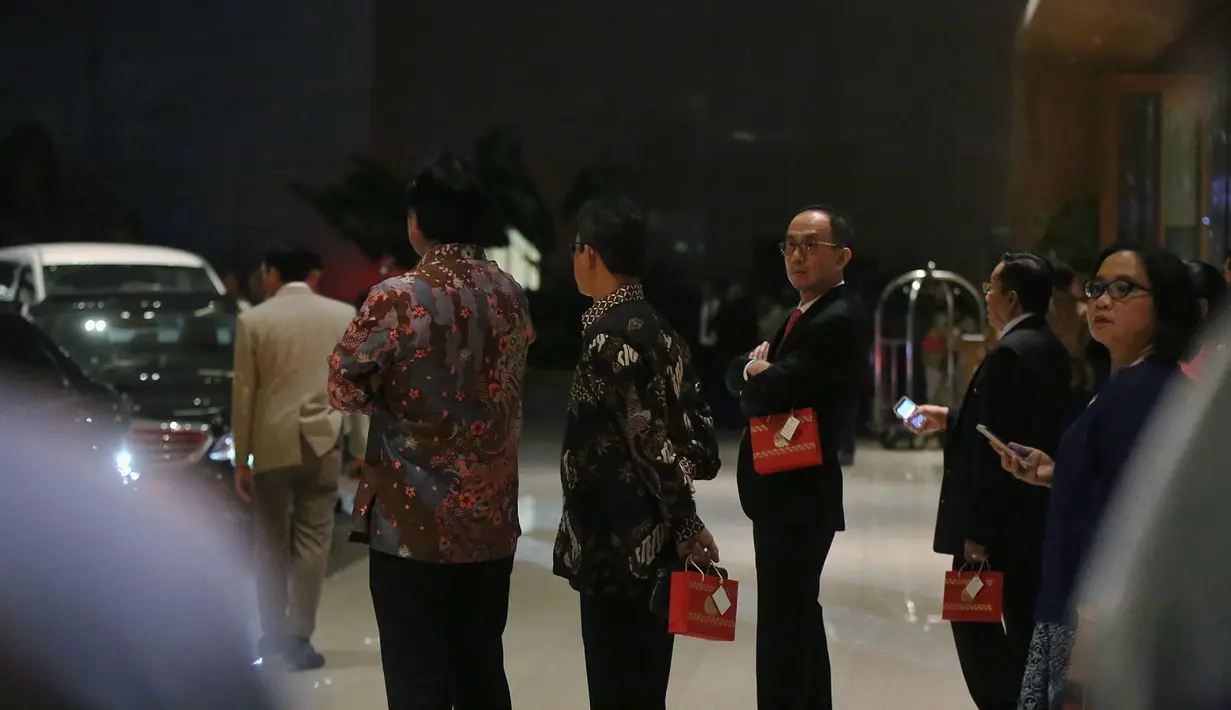 Suasana Resepsi Panji Trihatmodjo dan Varsha Stauss