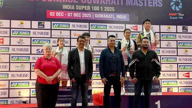 Marwan Faza/Aisyah Salsabila Putri Pranata - Gumahati Masters 2025 - Bulu Tangkis