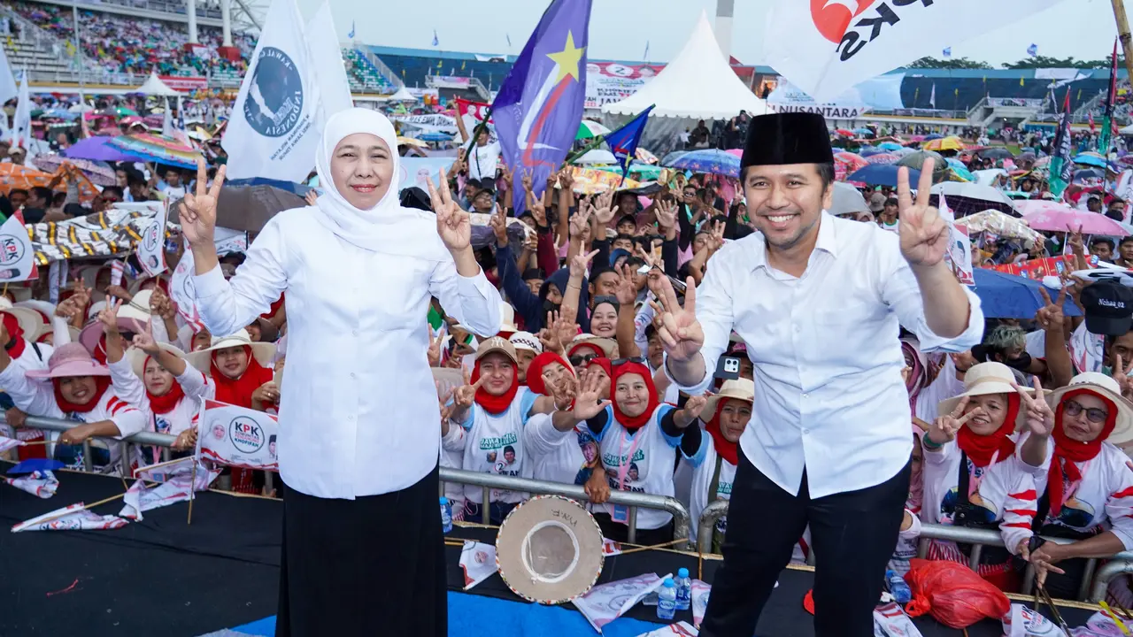 Khofifah Indar Parawansa-Emil Elestianto Dardak (Istimewa)