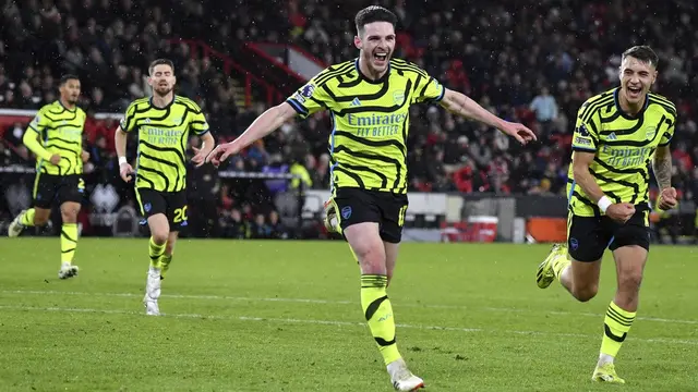 Foto: Melihat Ledakan Meriam London saat Hancurkan Sheffield United, Arsenal Jaga Asa Juara Liga Inggris