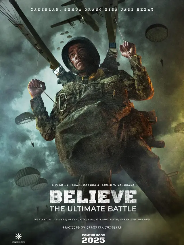 Teaser poster film Believe: The Ultimate Battle. (Foto: Dok. MVP Pictures)