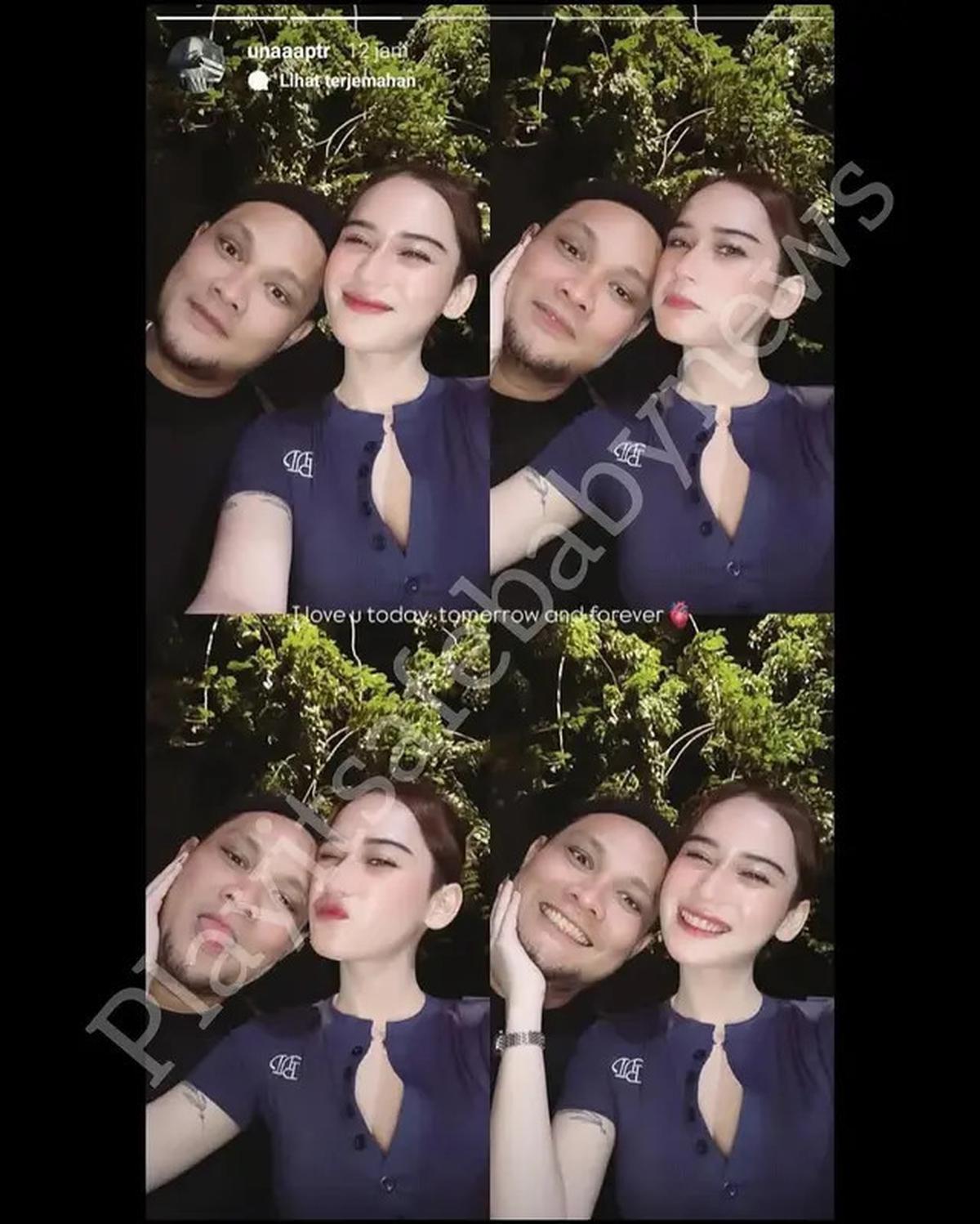 7 Potret Luna Alhamdy Dikabarkan Dekat Virgoun, Pamer Foto Bareng