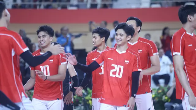Alfin Daniel Pratama - Timnas Voli Indonesia - SEA V League 2025 - Bola Voli