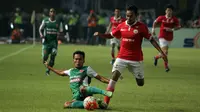 Jalannya pertandingan Persija Jakarta vs PS TNI di Stadion GBK (Helmi Fithriansyah Liputan6.com)