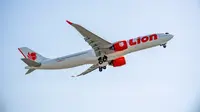Pesawat Airbus A330 milik Lion Air akan dioperasionalkan dalam musim haji 1446 Hijriyah/2025 Masehi. (dok. Lion Air)