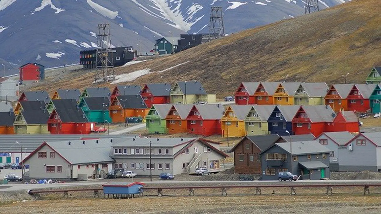 Longyearben, Svalbard, Norwegia