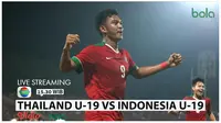 Live Streaming Piala AFF U-19: Thailand Vs Timnas Indonesia U-19