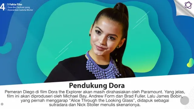 [Bintang] 5 Fakta Film Dora the Explorer yang Diperankan Isabela Moner