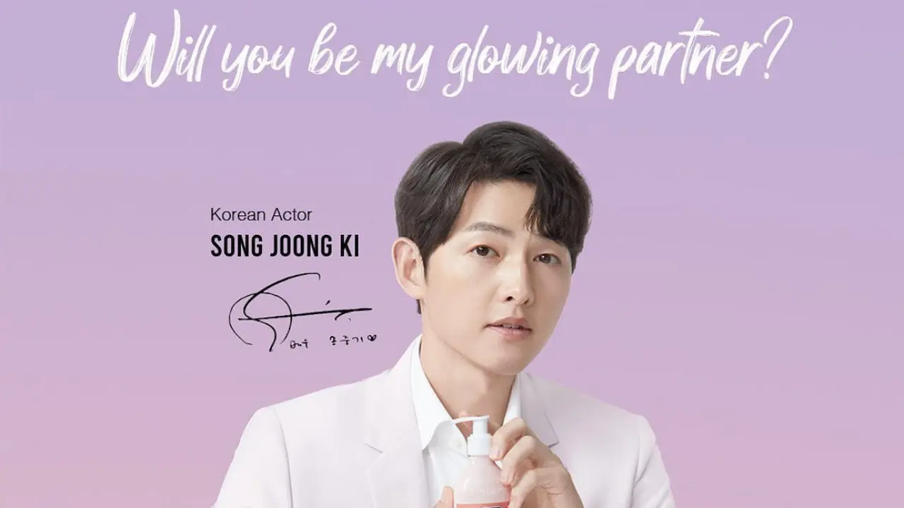 Song Joong Ki Brand Ambassador Scarlett Whitening