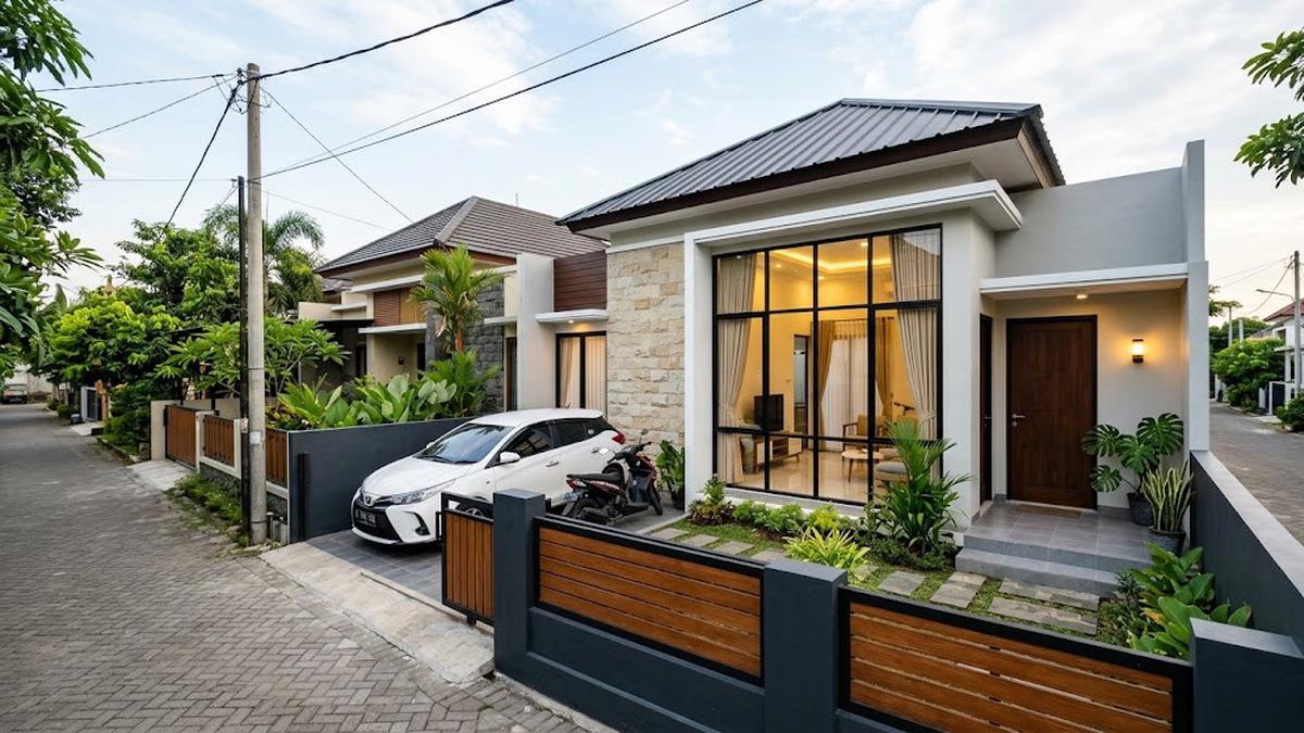 9 Inspirasi Rumah Type 60 Hemat Biaya Tapi Tetap Terlihat Mewah, Wujudkan Hunian Idaman
