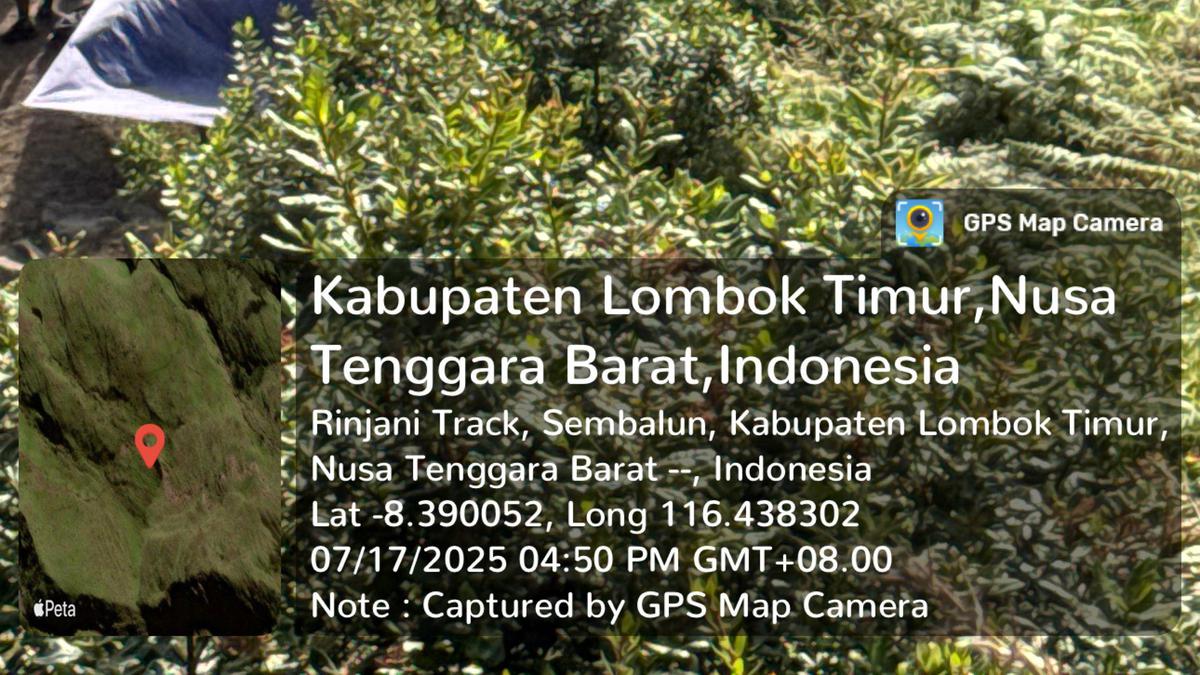 Wisatawan Belanda Jatuh di Gunung Rinjani Selang Sehari dari Turis Swiss, Alami Patah Leher