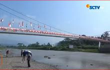 Cerita di Balik Peresmian Jembatan Merah Putih di Brebes, Kini Warga Desa Terpencil Tak Lagi Terisolasi