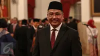 Eko Putro Sandjojo resmi ditunjuk Presiden Jokowi menjadi Menteri Desa Pembangunan Daerah Tertinggal dan Transmigrasi (Mendes PDTT) menggantikan, Marwan Jafar. (Liputan6.com/Faizal Fanani)