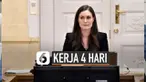 Perdana Menteri finlandia, Sanna MArin usulkan pemangkasan hari kerja.