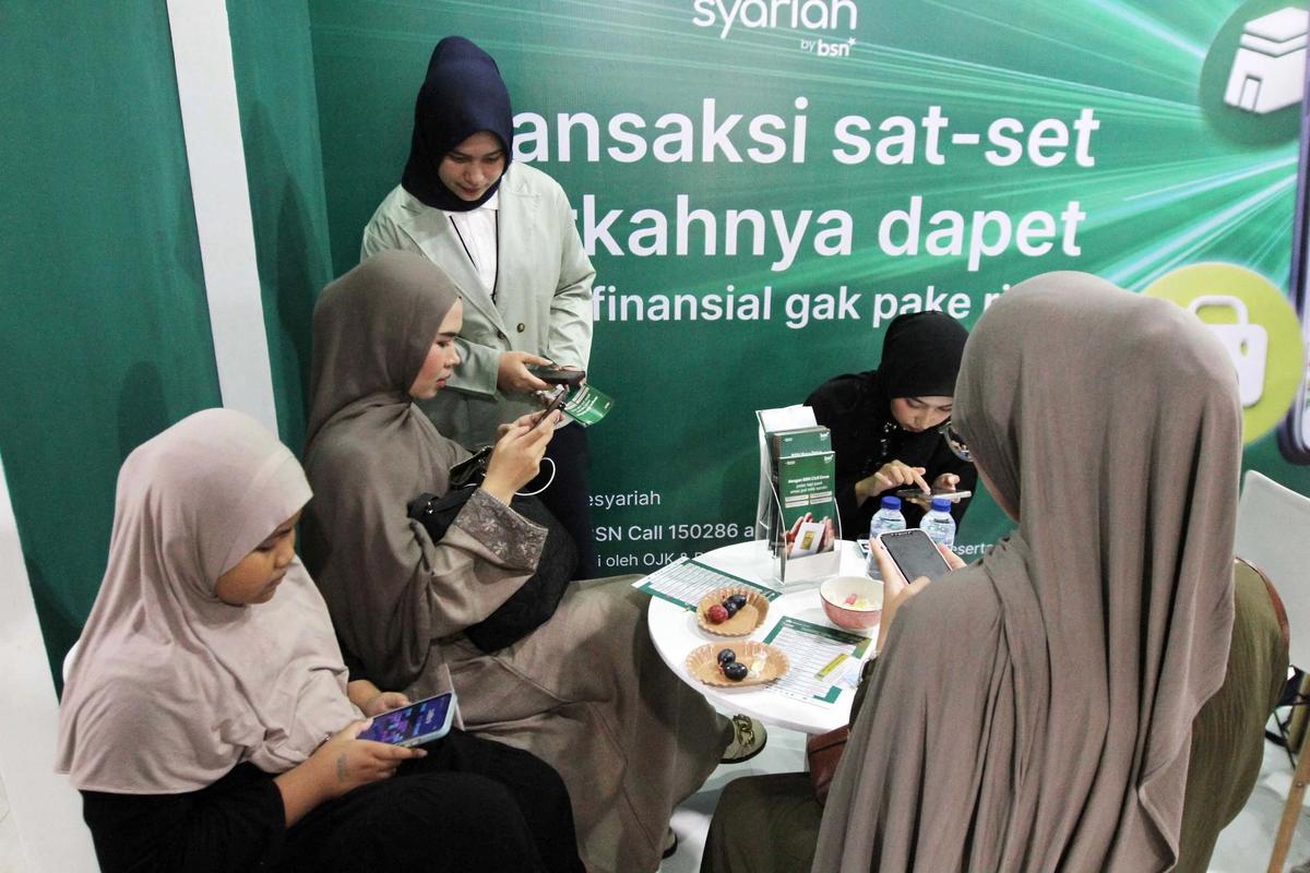 FOTO: Bank BSN Perluas Akuisisi Nasabah Melalui Abaya Pavilion