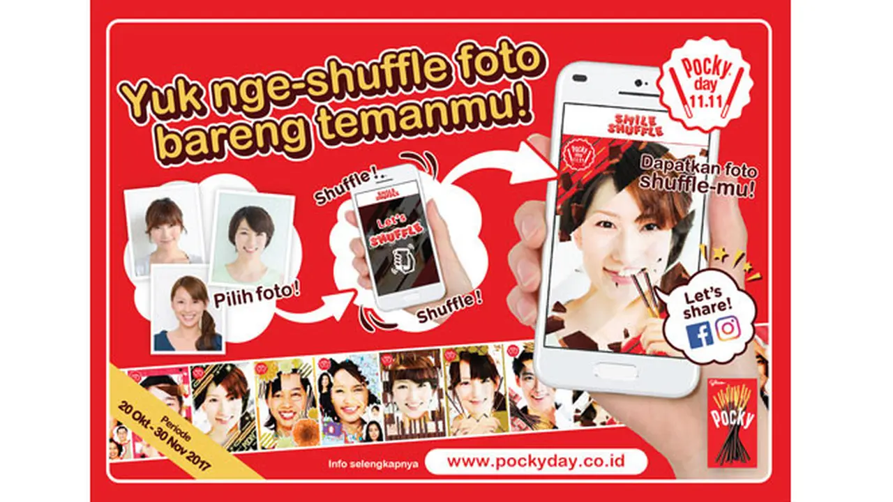 Indonesia Rayakan POCKY DAY 11.11 Bersama Chelsea Islan