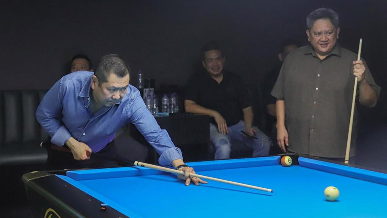 Arena Biliar Berstandar KompetisiI internasional Resmi Dibuka, Ketum POBSI Hary Tanoe Berharap Lahirkan Juara Dunia