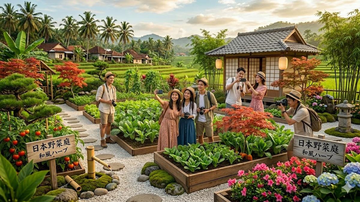 8 Model Kebun Sayur Estetik di Desa yang Cocok untuk Foto-foto, Spot Instagramable