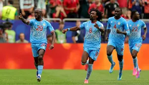 Portugal secara mengejutkan harus menelan hasil imbang 1-1 saat laga Grup K Piala Dunia 2026 melawan Kongo di Houston Stadium, Amerika Serikat, Kamis (18/06/2026) dini hari WIB. (AFP/Getty Images/ Alex Slitz)