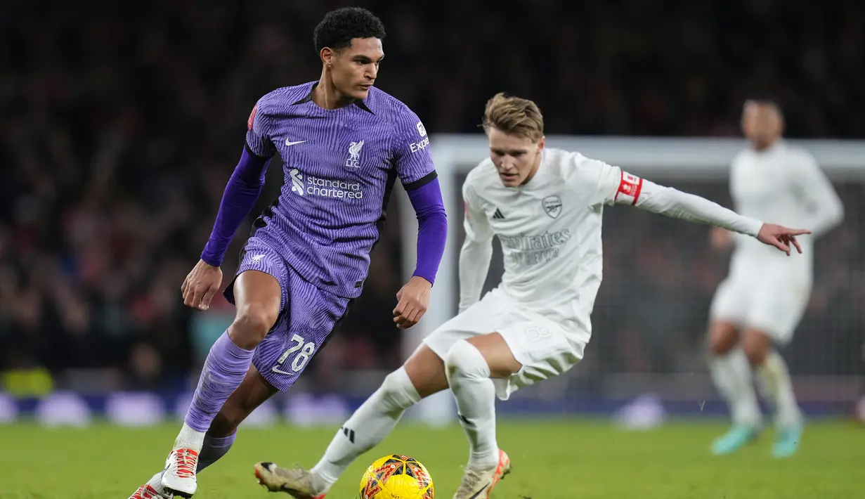Hasil ini membuat Liverpool melaju ke babak berikutnya. (AP Photo/Kirsty Wigglesworth)