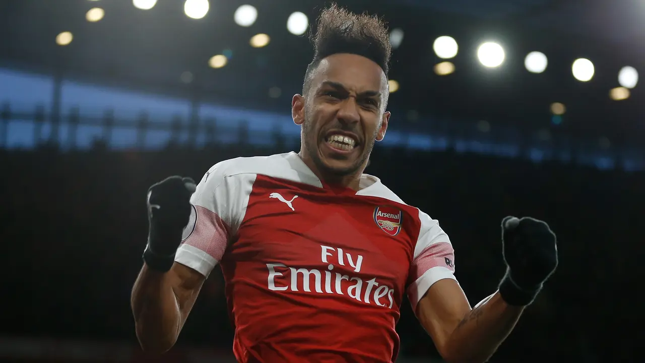Gol Xhaka dan Aubameyang Antar Arsenal Taklukkan Manchester United